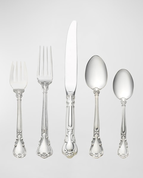 Godinger 92-Piece 20th-Century Baroque Silver-Plated