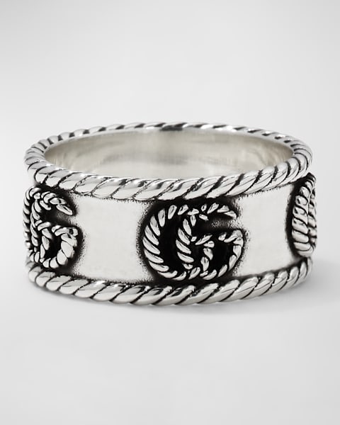 美品⭐️GUCCI GGマーモント リング シルバー925 19号