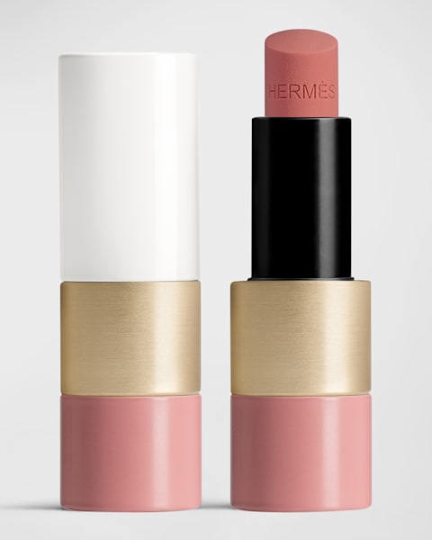 Hermes Rouge Hermes Matte Lipstick, 41 Rose Pop | Neiman Marcus