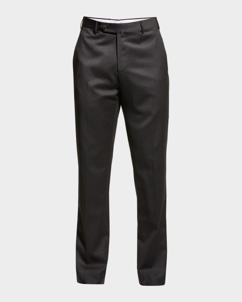 Zanella Men's Solid Active Stretch Pants | Neiman Marcus
