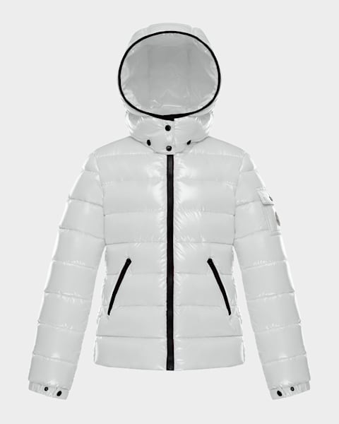 Moncler Kids Bady Faux Fur Quilted Jacket, Size 8-14 | Neiman Marcus