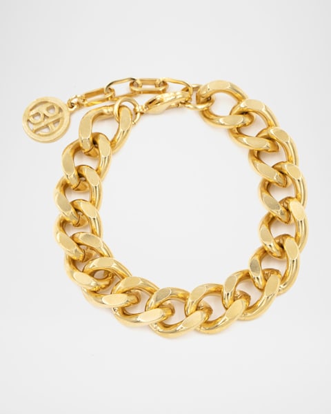 24k Gold Electroplate Chain Ankle Bracelet