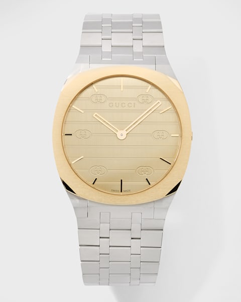 Gucci GG2570 41mm Stainless Steel Bracelet Watch | Neiman Marcus