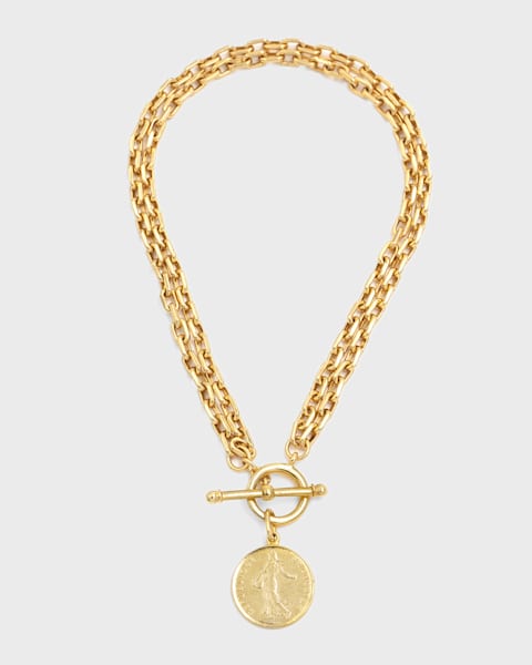 ブレスレット [Balenciaga] B Chain thin necklace Balenciaga B Chain Thin Necklace | Neiman Marcus
