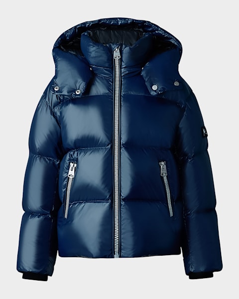 Moncler Grenoble Boy's New Montmiral Colorblock Technical Ski