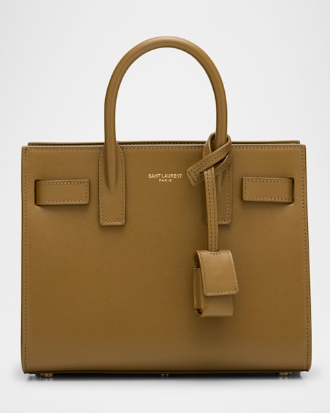 Saint Laurent Sac De Jour Nano Top-Handle Bag in Smooth