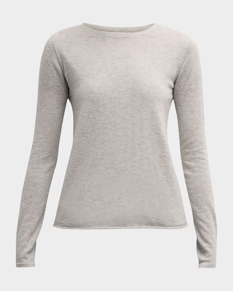 Marc Jacobs Gem Logo Knit Crewneck Sweater | Neiman Marcus