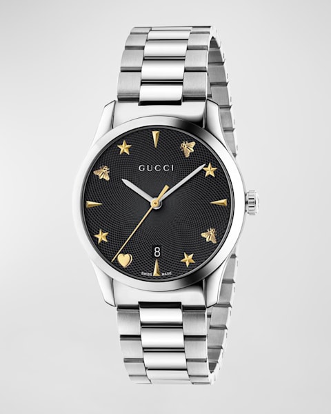 GG2570〕ラージウォッチ（41mm）ステンレススチール | GUCCI公式