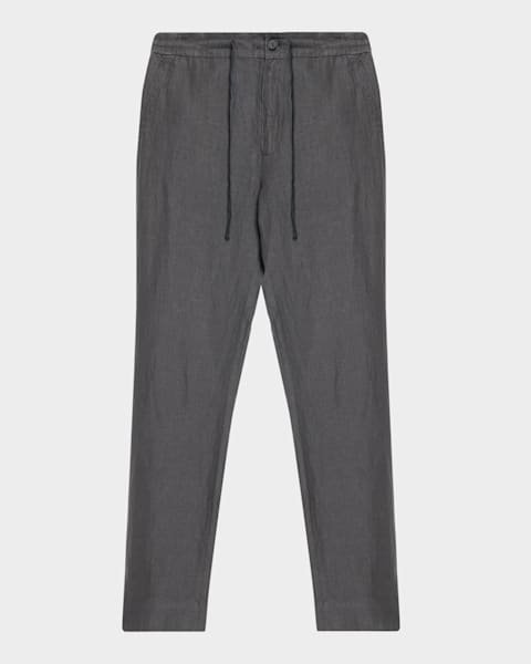 Ralph Lauren Purple Label Men's Gregory Flat-Front Pants | Neiman