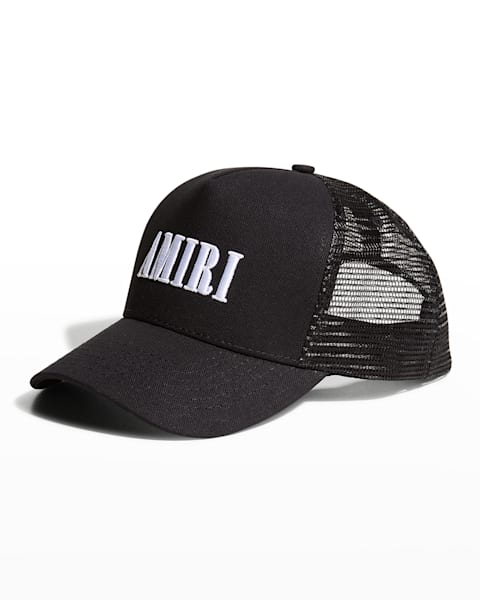 Amiri Men's MA Logo Trucker Hat | Neiman Marcus