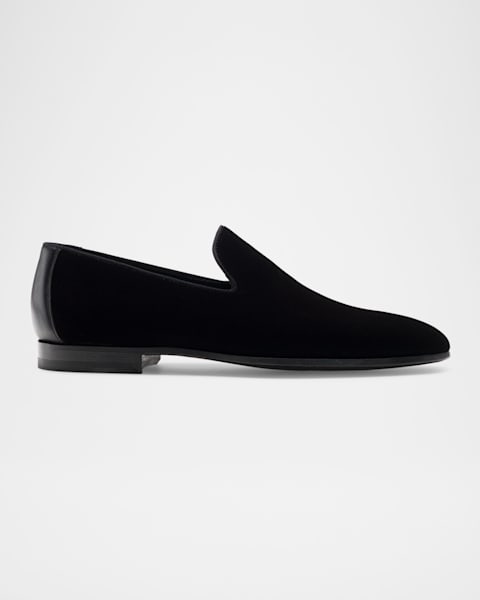 Men's Chambelimoc Night Strass Velvet Loafers