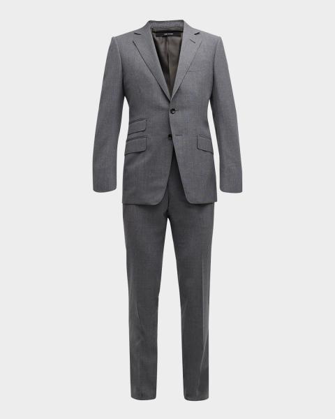 TOM FORD Men's Original British Mohair Atticus Suit | Neiman Marcus