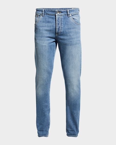【PRADA】Mid-rise slim jeans デニム パンツ ジーンズ スリム Mid-rise slim jeans in blue - Prada | Mytheresa