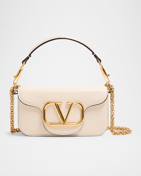 Camera Bag Small in Natural Shiny Calfskin