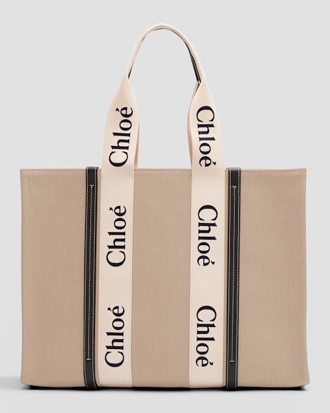 Luna Metallic Mixed Leather Reversible Tote Bag