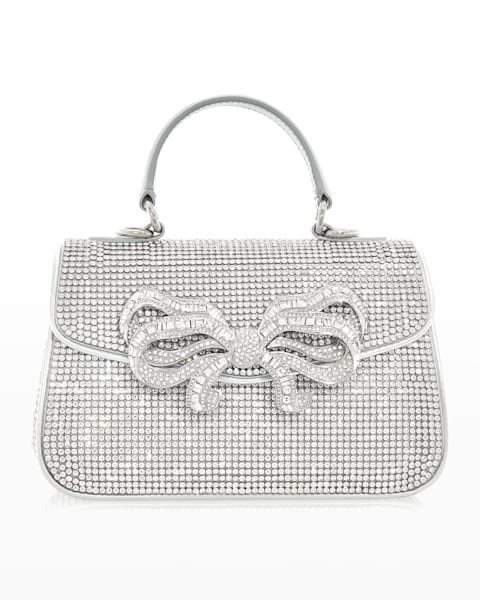 Judith Leiber Couture Basket of Roses Crystal Clutch Bag | Neiman