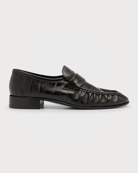 Church's Lana Leather Double Monk Oxford Loafers | Neiman Marcus