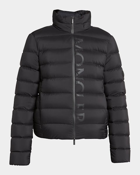 Moncler Auxonne Matte Hooded Windbreaker Jacket | Neiman Marcus