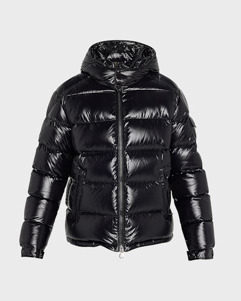 Moncler Men's Maya Short Down Jacket | Neiman Marcus