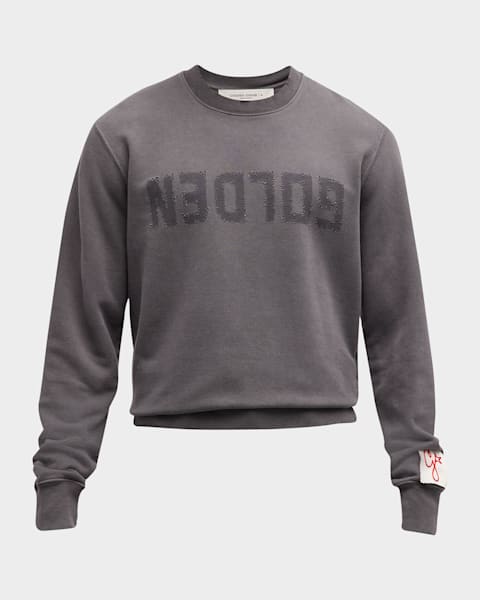 店舗良い Golden Goose Men's Journey Vintage College Sweatshirt トップス