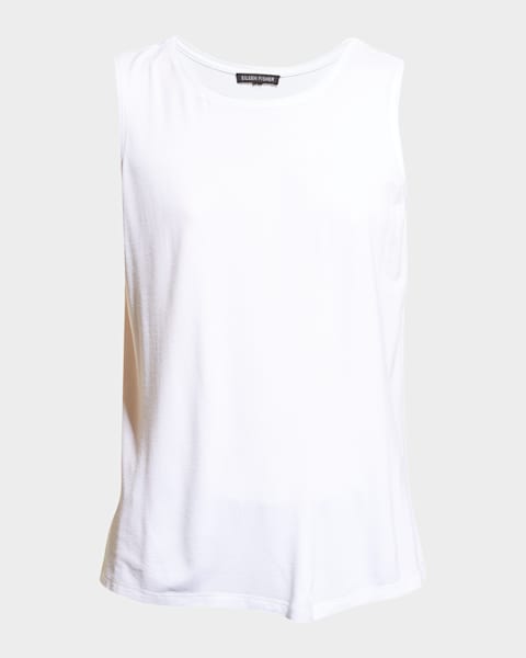 Balmain Logo Graphic Tank Top | Neiman Marcus