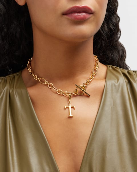 Roman Coin 3-Station Necklace