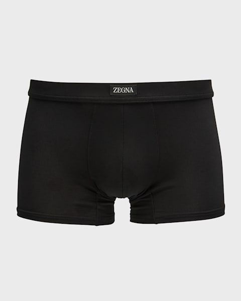 Versace Men's 3-Pack Low Rise Greca Trunk | Neiman Marcus