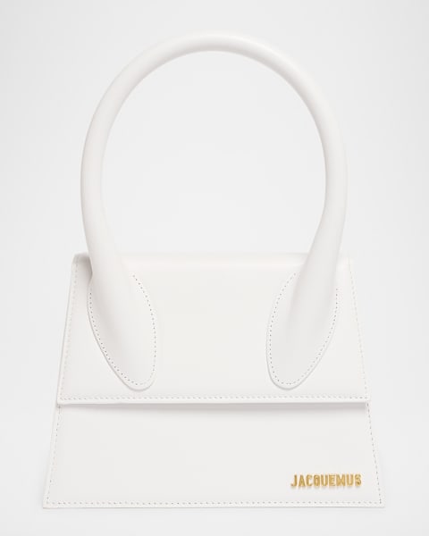【JACQUEMUS】LE CHIQUITO MOYEN ハンドバッグ Le Chiquito Moyen Top-Handle Bag | Neiman Marcus