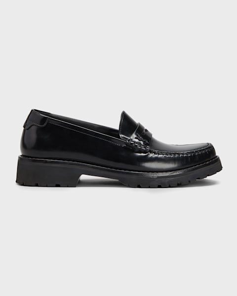 【関税&送料込】Saint Laurent Laurent 05 Leather Loafers Saint Laurent Laurent 05 Leather Loafers | italist