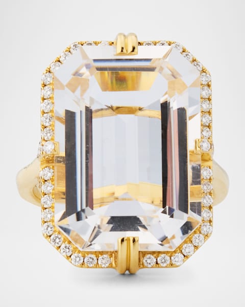 Givenchy 4G Ring with Crystals | Neiman Marcus