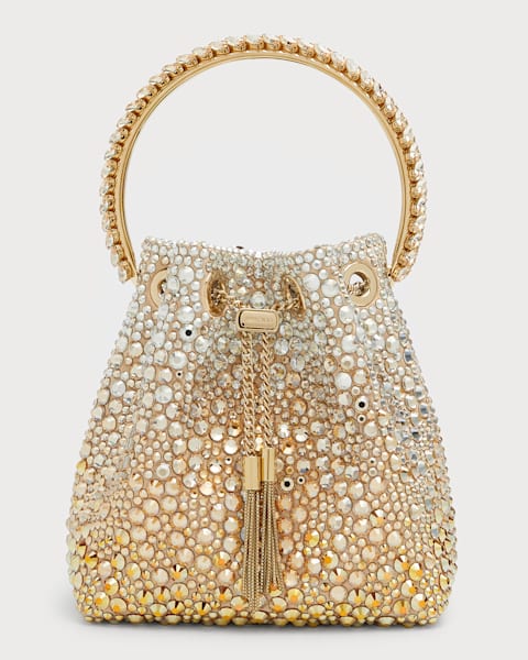 Bow Satin Top-Handle Bag