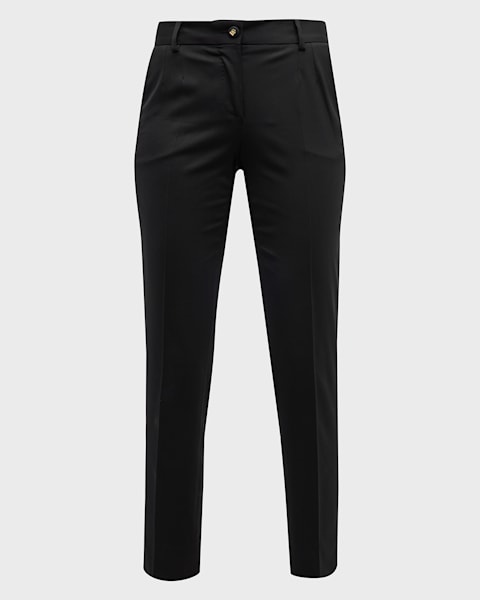 【I AM MARI】Someday Bootcut Slacks Pants Bonnie 03Mid Bootcut Suit Pants Black MADLADY