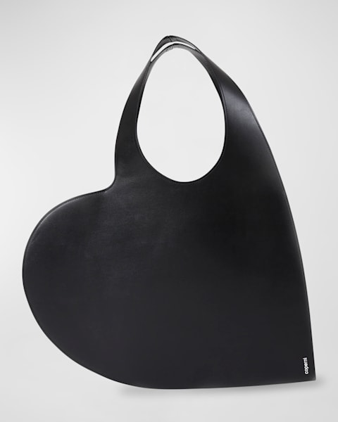 ◆Coperni◆Heart Mini leather トートバッグ 送料込 coperni】MINI HEART TOTE BAG(F BLACK): SELECTjosemoon