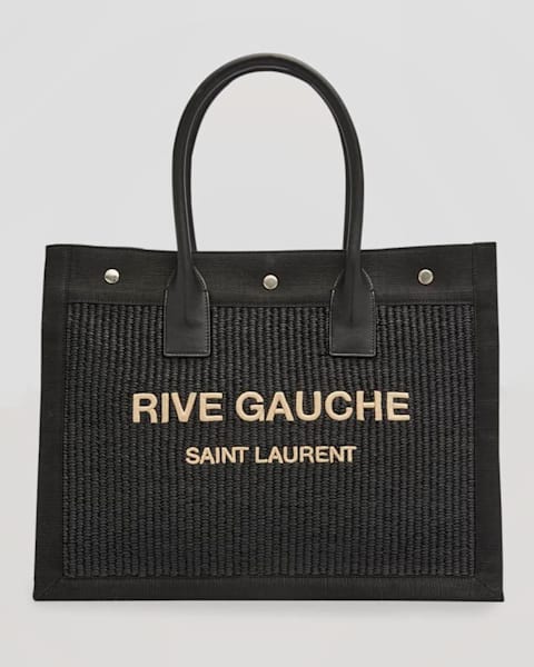 Noe Cabas Large Rive Gauche Canvas Tote Bag