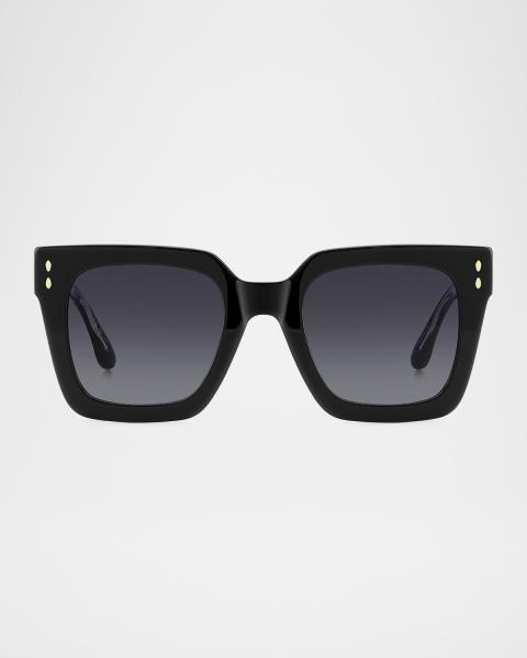 Isabel Marant Logo Acetate Cat-Eye Sunglasses | Neiman Marcus display picture 1