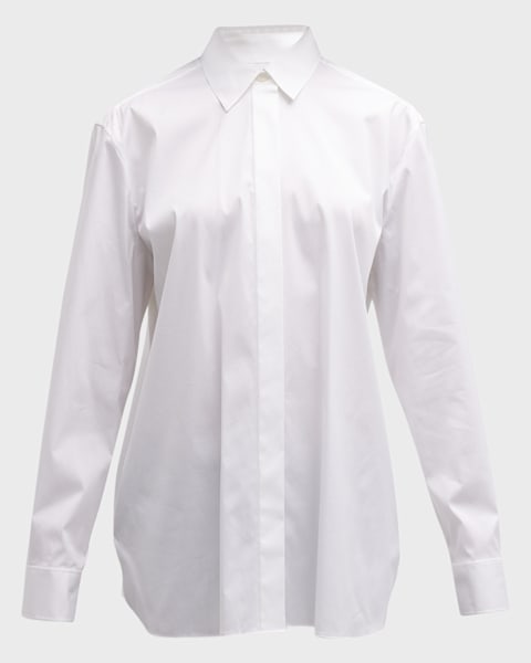 Theory Classic Fitted Shirt | Neiman Marcus