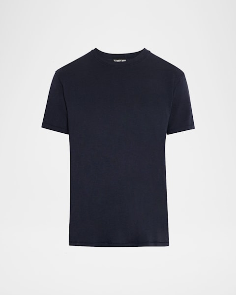 TOM FORD Men's Long-Sleeve Solid T-Shirt | Neiman Marcus