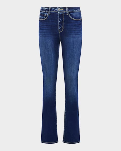 7 for all mankind Mid-Rise Bootcut Jeans | Neiman Marcus