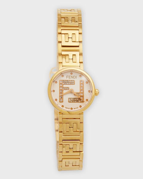 Ferragamo Ferragamo Asymetrique 22X36MM IP Yellow Gold