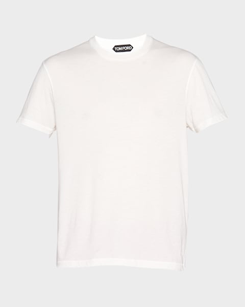 TOM FORD Men's Solid Stretch Jersey T-Shirt | Neiman Marcus