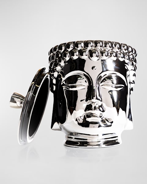 Silvertone Grand Alligator Candle, 14 oz.