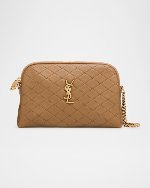 SAINT LAURENTギャビー」スマートフォンホルダー Saint Laurent Gaby Phone Holder YSL Crossbody Bag in Quilted