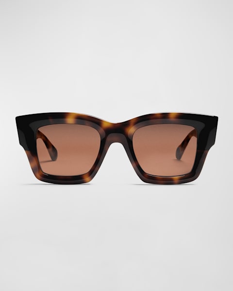 Jacquemus Les Lunettes Acetate Oval Sunglasses | Neiman Marcus