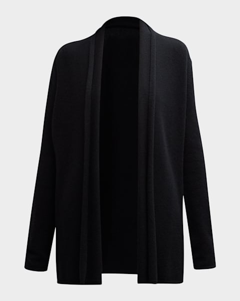 トップス EMPORIO ARMANI Navy Cotton Knit Cardigan Emporio Armani Button-Down Striped Knit Cardigan | Neiman Marcus