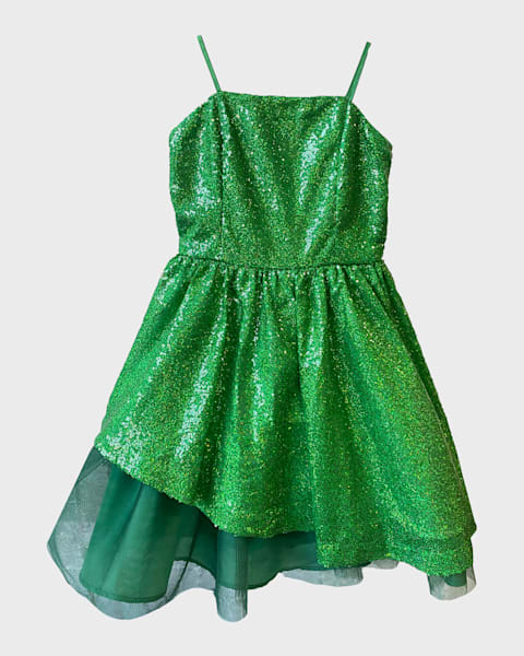 Zimmermann Girl's Everley Floral-Print Smocked Dress, Size 1