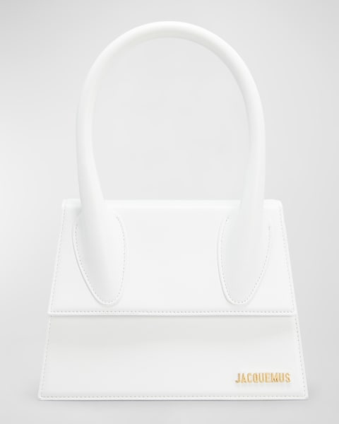 Jacquemus Le Sac Rond Top-Handle Bag | Neiman Marcus
