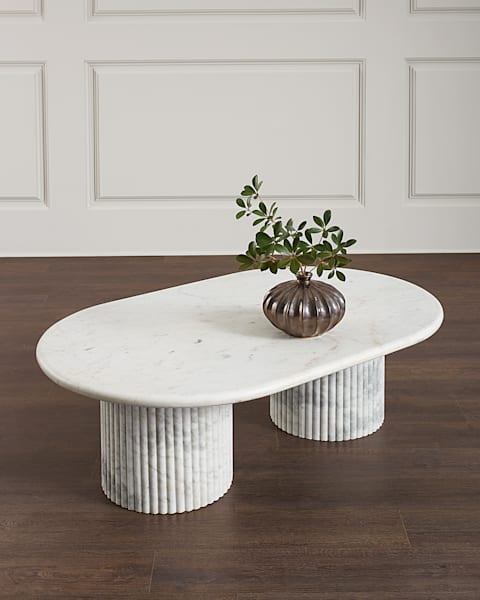 Regina Andrew Jagger Marble Cocktail Table | Neiman Marcus