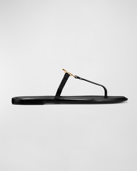 Tory Burch Mini Miller Flat Jelly Thong Sandals | Neiman Marcus