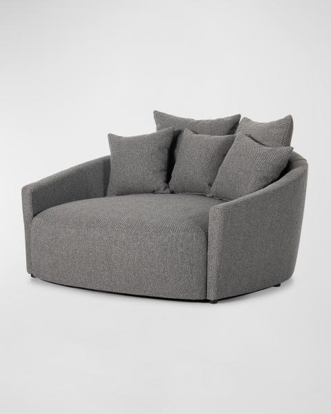 Four Hands Brooks Leather Lounge Chair | Neiman Marcus