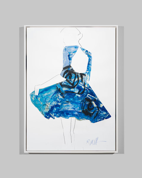 Evening Dress" Giclee Wall Art | Neiman Marcus